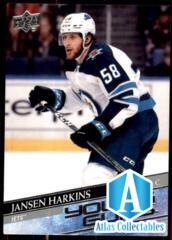 2020-21 UD Series 1 Young Guns #229 Jansen Harkins RC